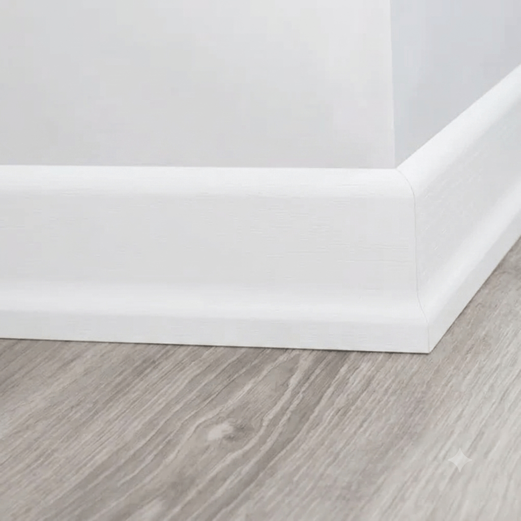 Σοβατεπί Δαπέδου Laminate MDF Duz 8cm - Image 2