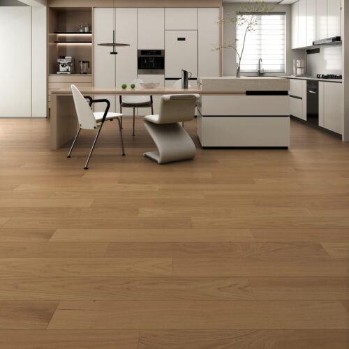 Δάπεδο Yβριδικό SPC-Parquet Classic Oak Celeste με αντοχή στο νερό - Image 2