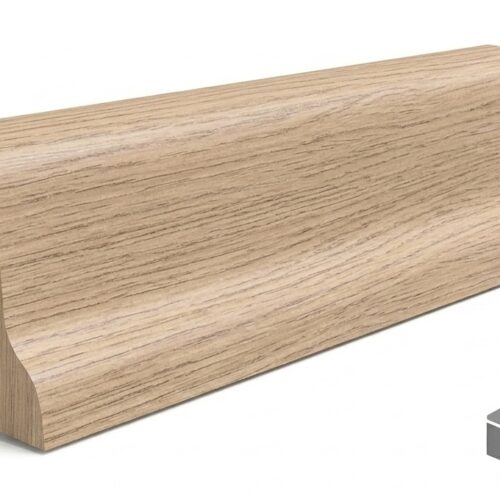 Σοβατεπί Δαπέδου Laminate MDF Naturel 5,5cm
