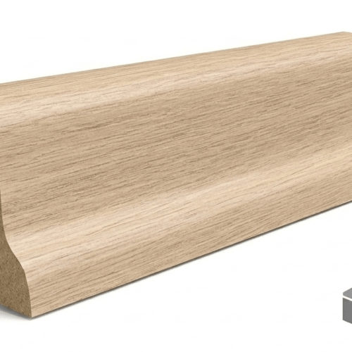 Σοβατεπί Δαπέδου Laminate MDF Truva 5,5cm