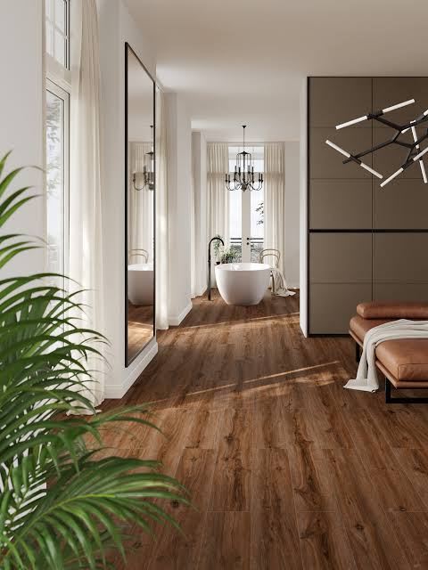 Δάπεδο SPC Falquon Wood P1005 Portland Oak 6mm - Image 2